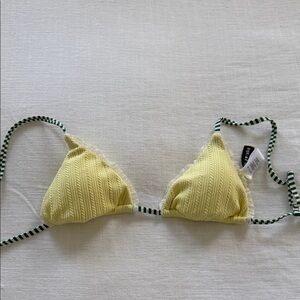 Dippin' Daisy's Yellow Bikini Top